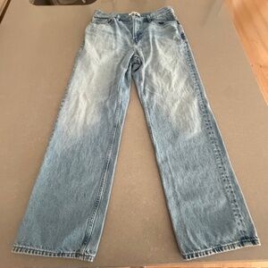 J.W.Anderson x Uniqlo Straight Leg Light Wash Mens Jeans size 32x31-Worn 1x